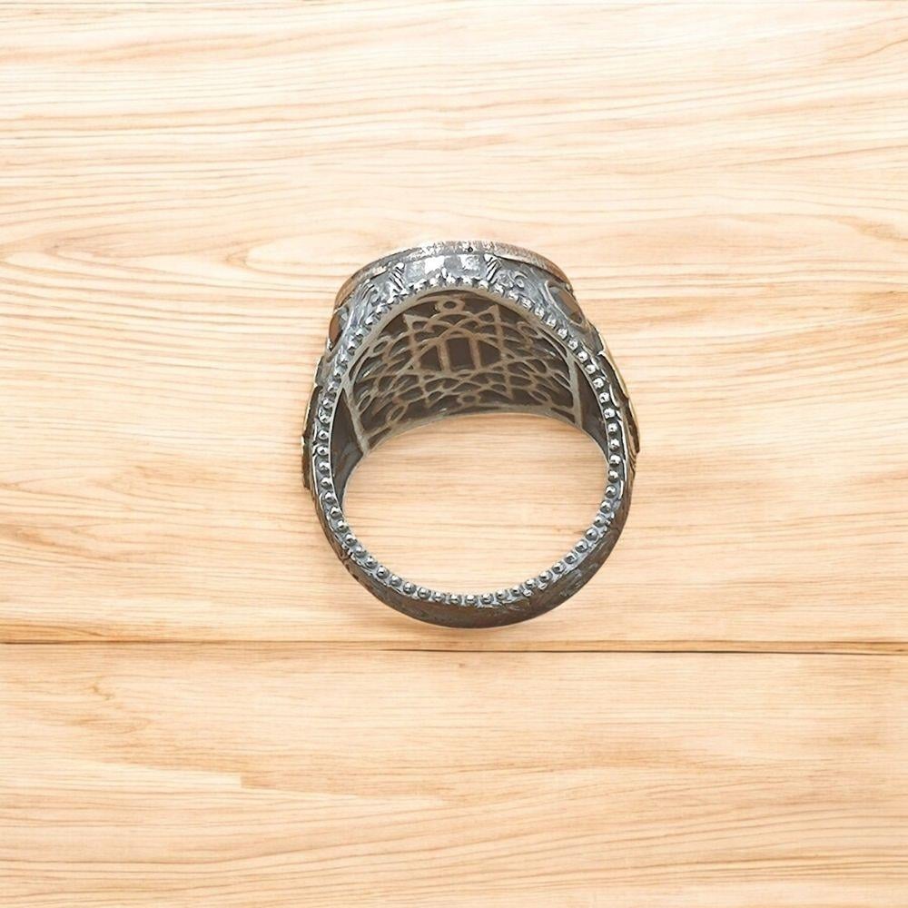 Fatih Sultan Mehmet Han Özel Üretim Gümüş Yüzük