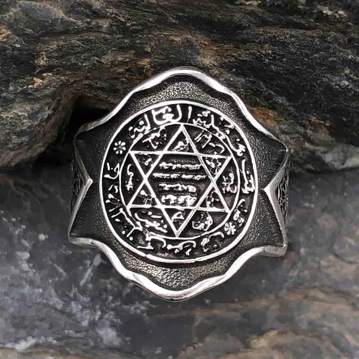 Kalkan Model Kişiye Özel Gümüş Yüzük