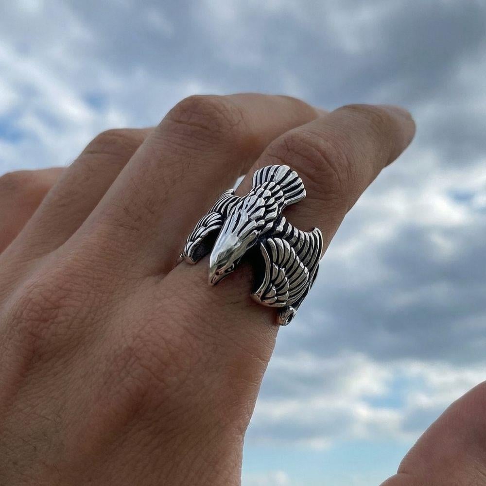 Kartal Model Gümüş YüzükKartal Yüzük