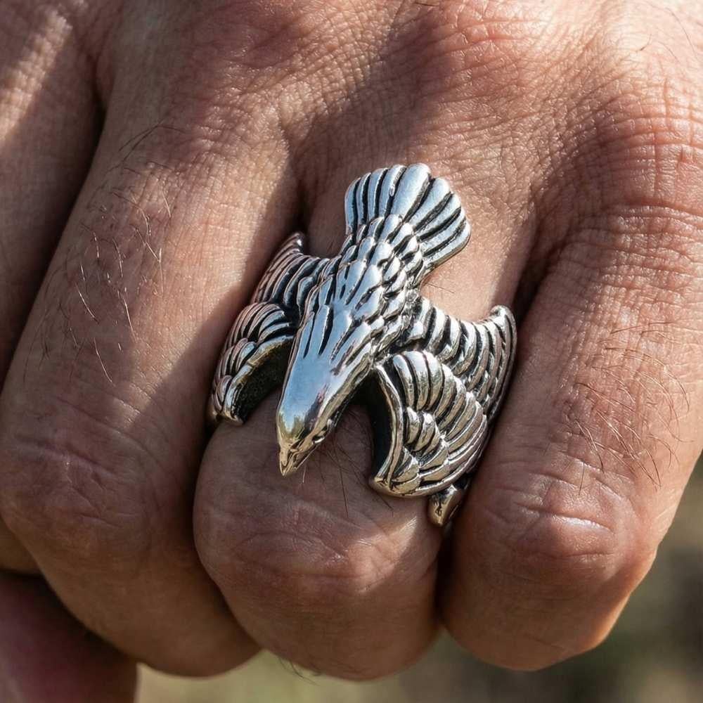 Kartal Model Gümüş YüzükKartal Yüzük