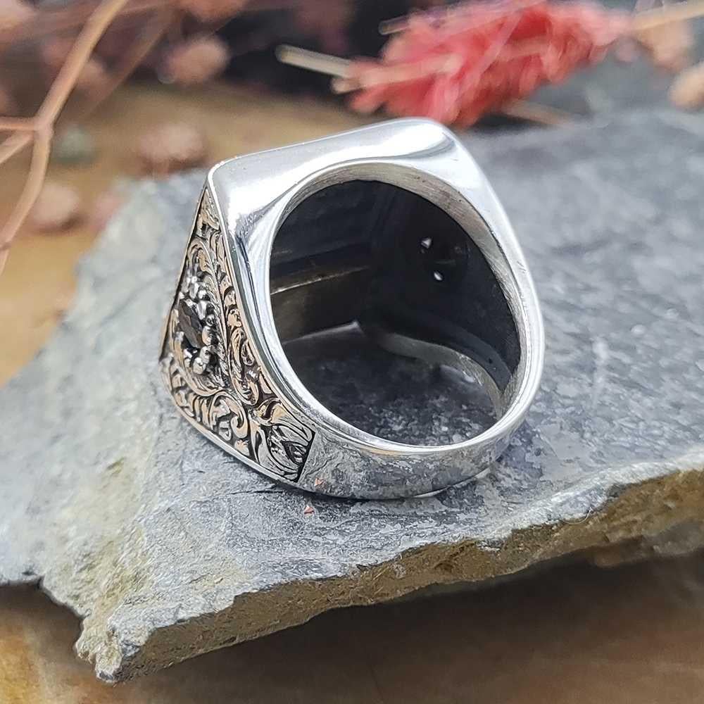 Kelime-i Tevhid Hiç Yazılı Gümüş YüzükKelime-i Tevhid Yüzük