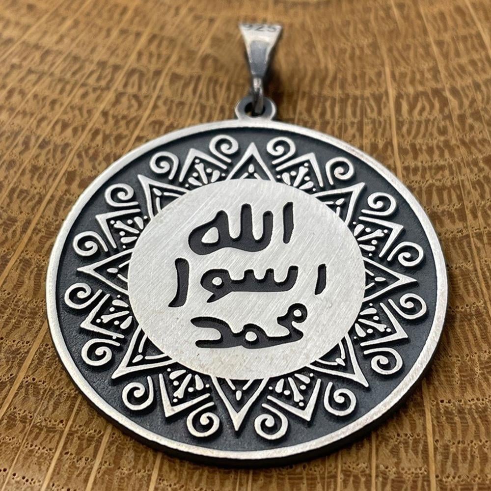 Mührü Şerif Gümüş Kolye UcuKolye Ucu