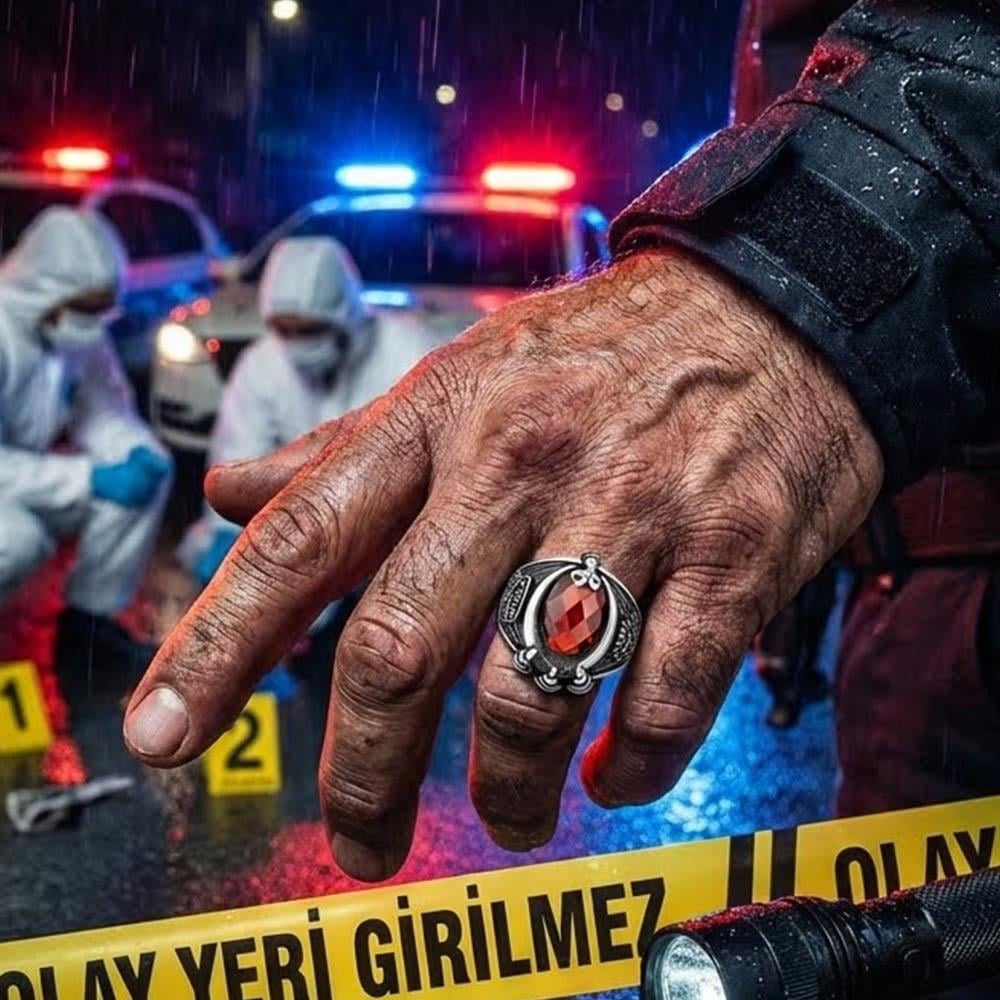Polis Özel Harekat İşlemeli Erkek Gümüş YüzükÖzel Harekat (JÖH-PÖH) Yüzük