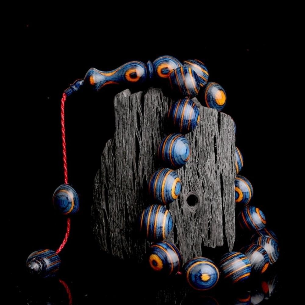 Sistemli Kâfur Ağacı 17'li Efe Maskot Model TesbihDoğal Ağaç Tesbih