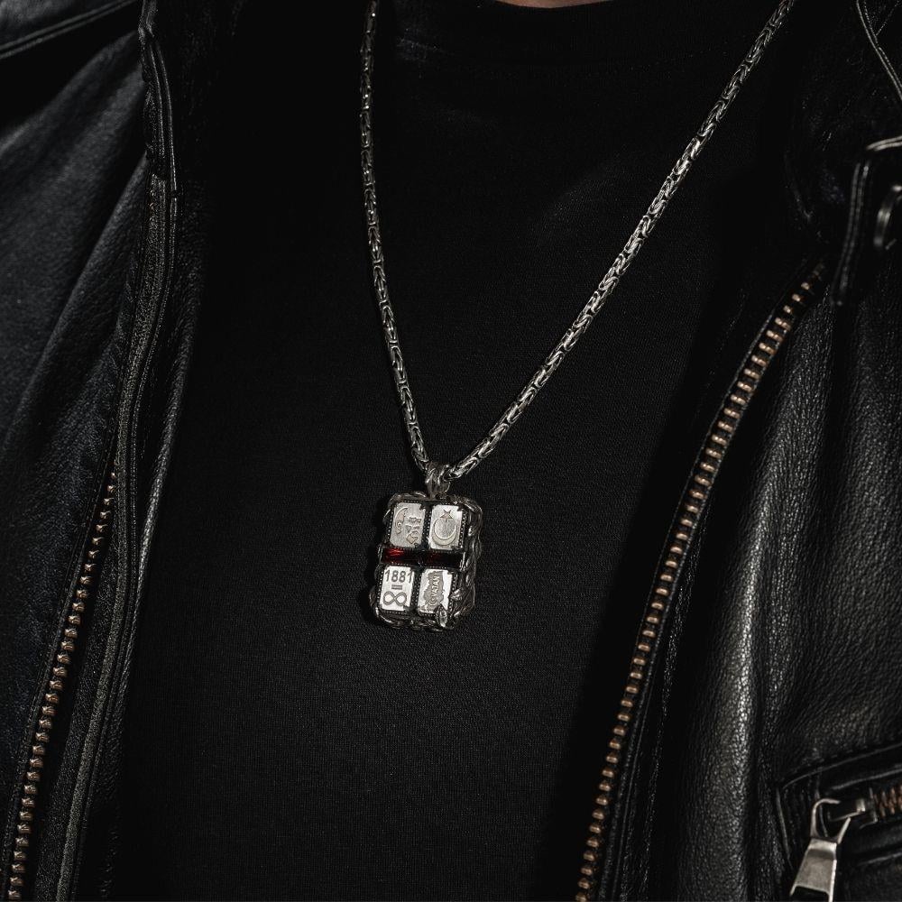 Sonsuz Vatan Model Gümüş Kolye