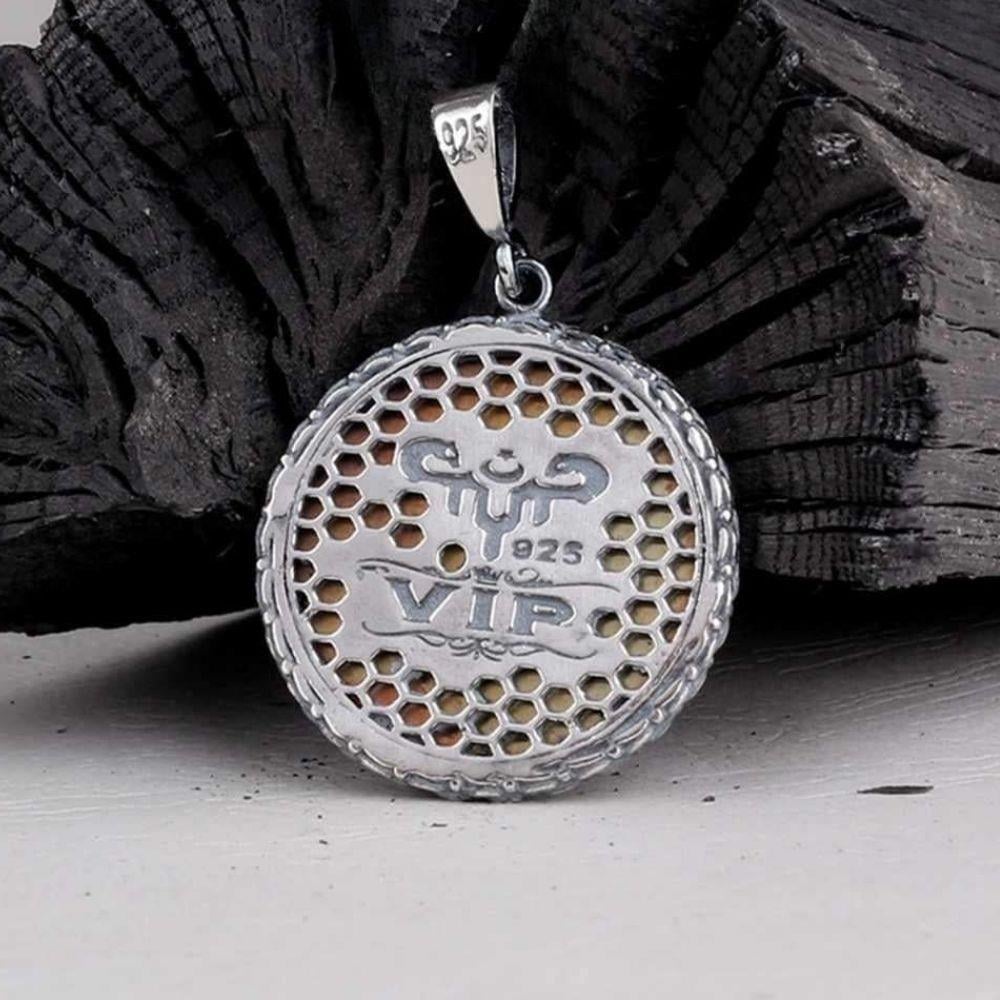 Türk Devletleri Teşkilatı 16 Türk Devleti Gümüş Kolye UcuKolye Ucu