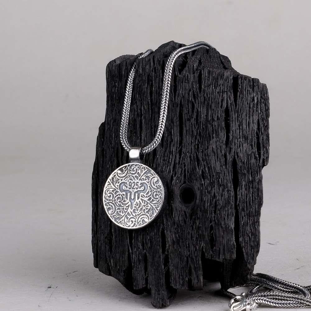 Türk Devletleri Teşkilatı Bayrakları Gümüş Kolye16 Türk Devleti Kolye