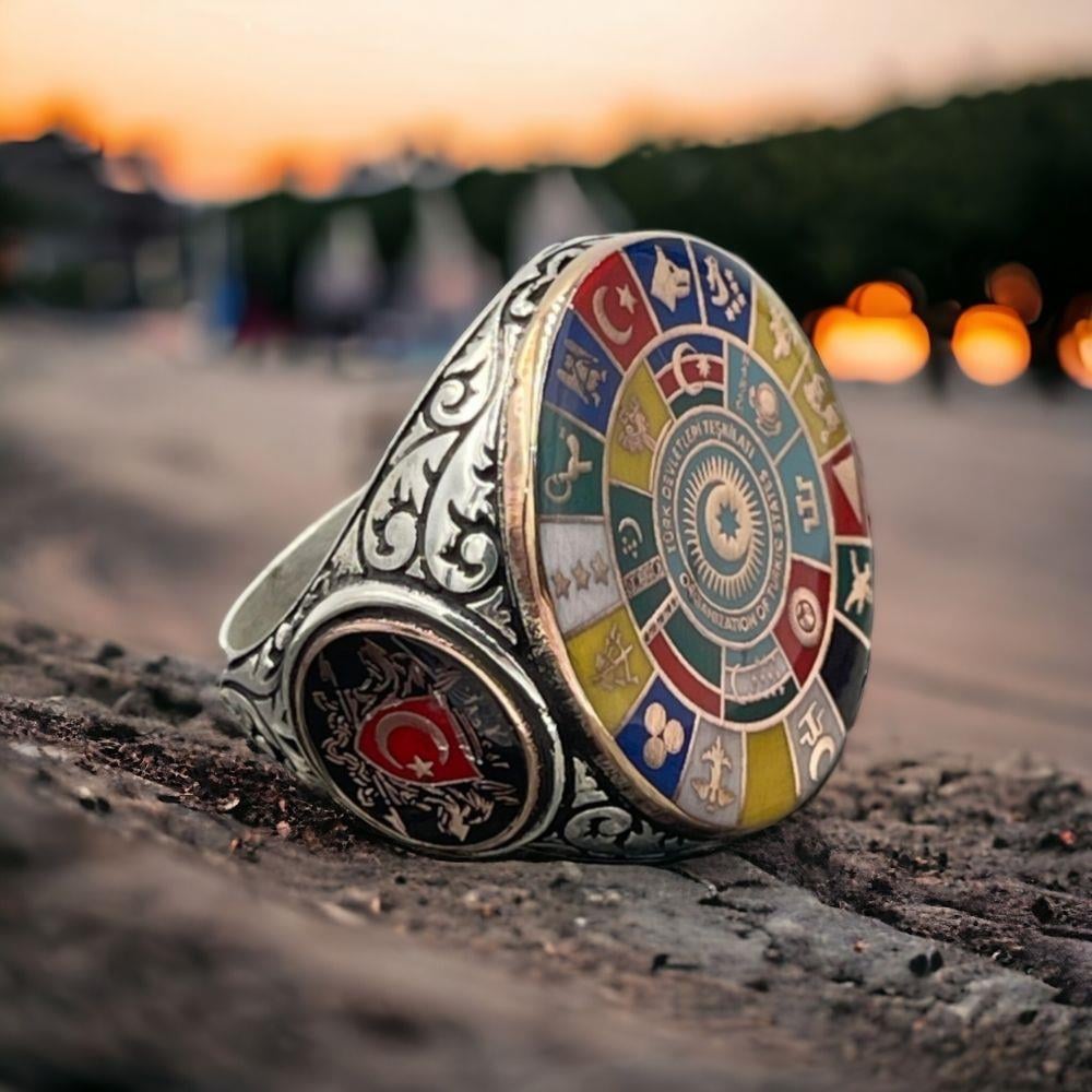 Türk Devletleri Teşkilatı Gümüş Yüzük