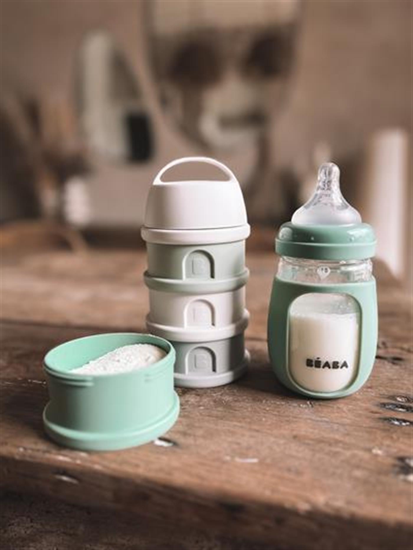 210 ml Cam Biberon Sage Green