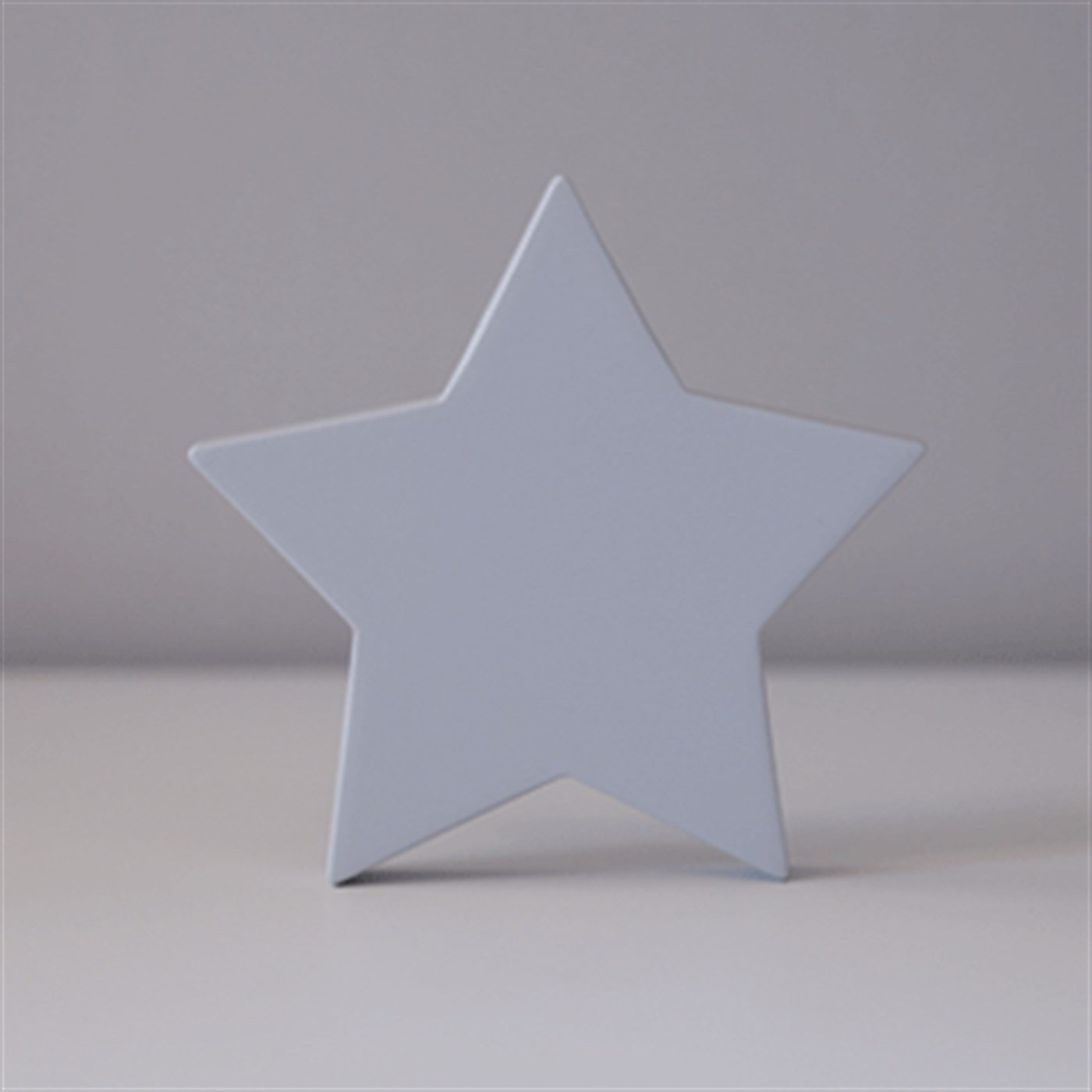 Ahşap Yıldız Obje Açık gri