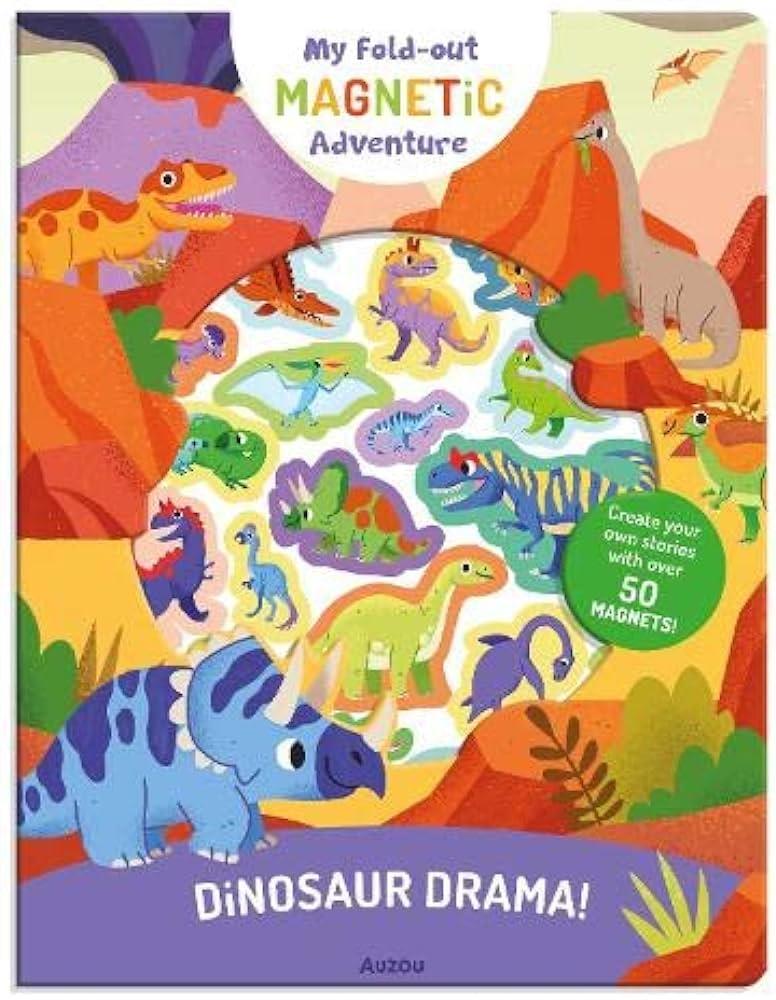 Auzou - My Fold-Out Magnetic Adventure - Animal Action
