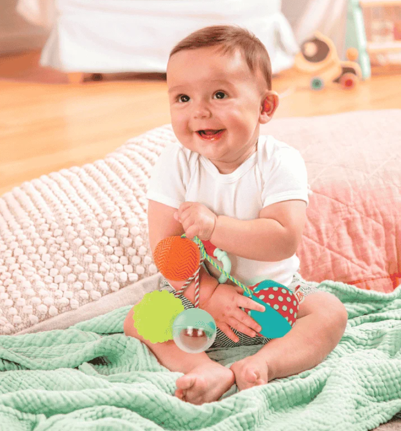 B.Toys Çıngıraklı Toplar - Sarı