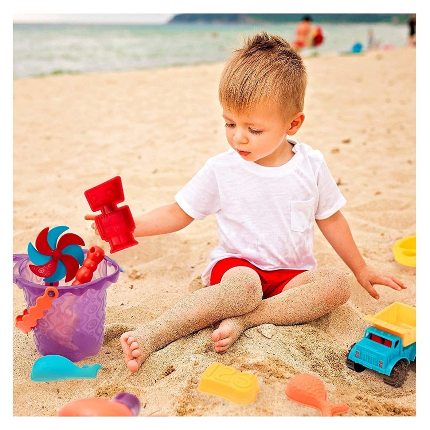 B.Toys Plaj Seti Mor 