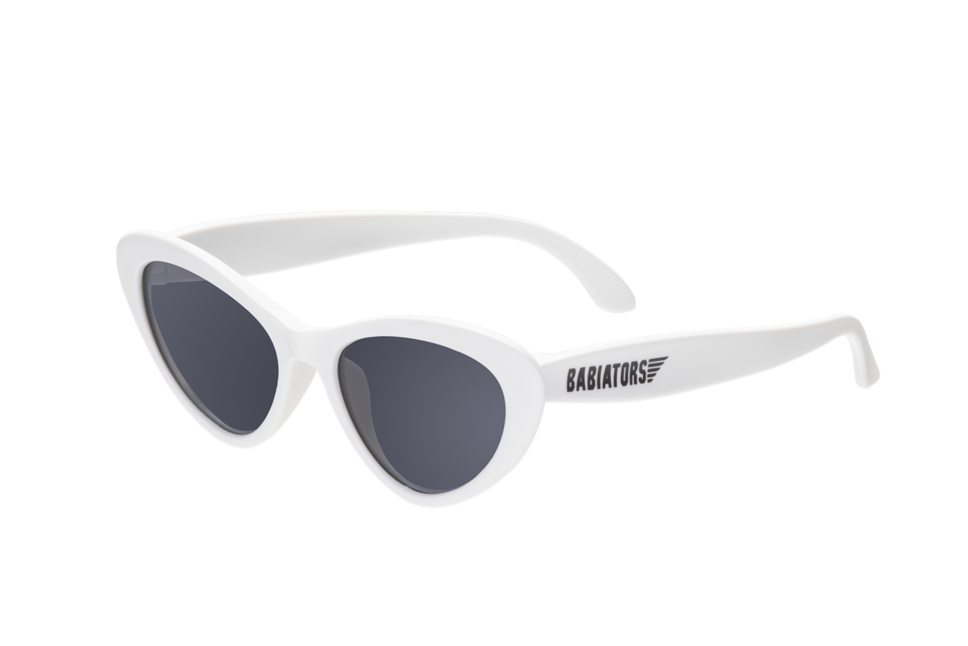 Babiators Original Cat-Eyes Güneş Gözlüğü Wicked White 3-5 Yaş