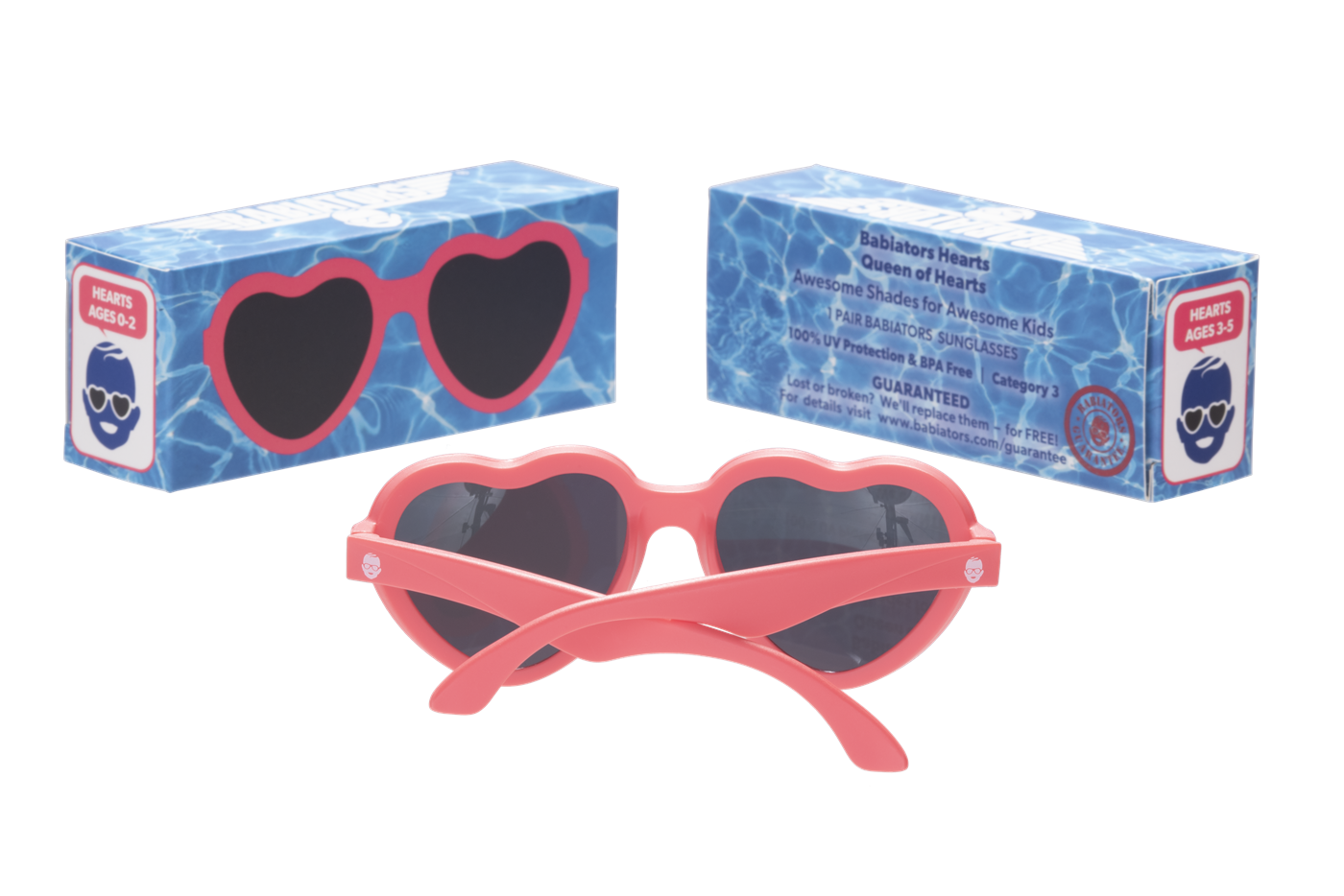 Babiators Original Heart Güneş Gözlüğü Queen of Hearts 0-2 Yaş