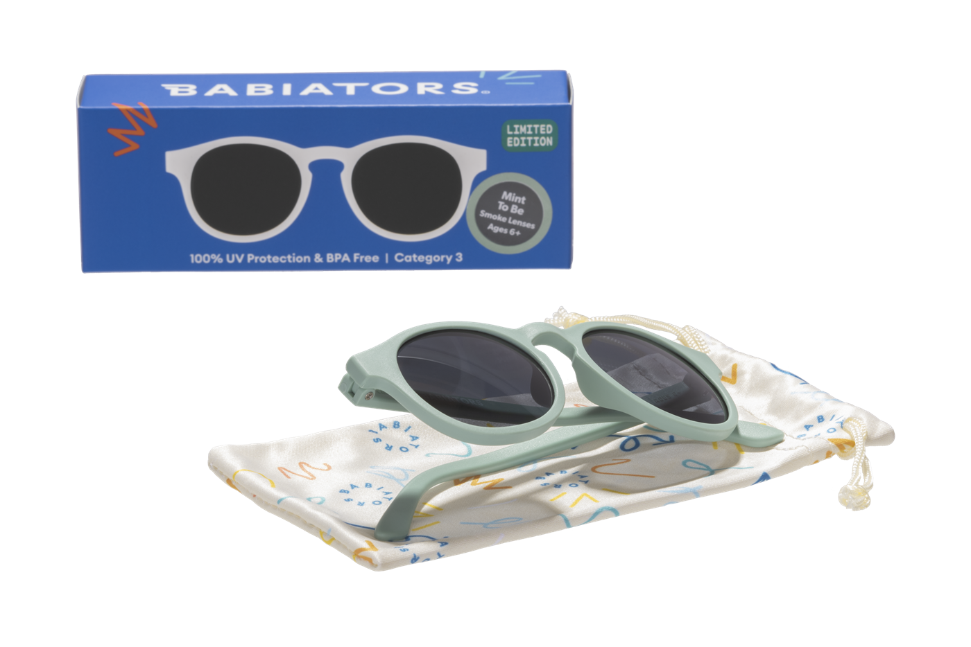 Babiators Original Keyhole Güneş Gözlüğü Mint To Be 0-2 Yaş