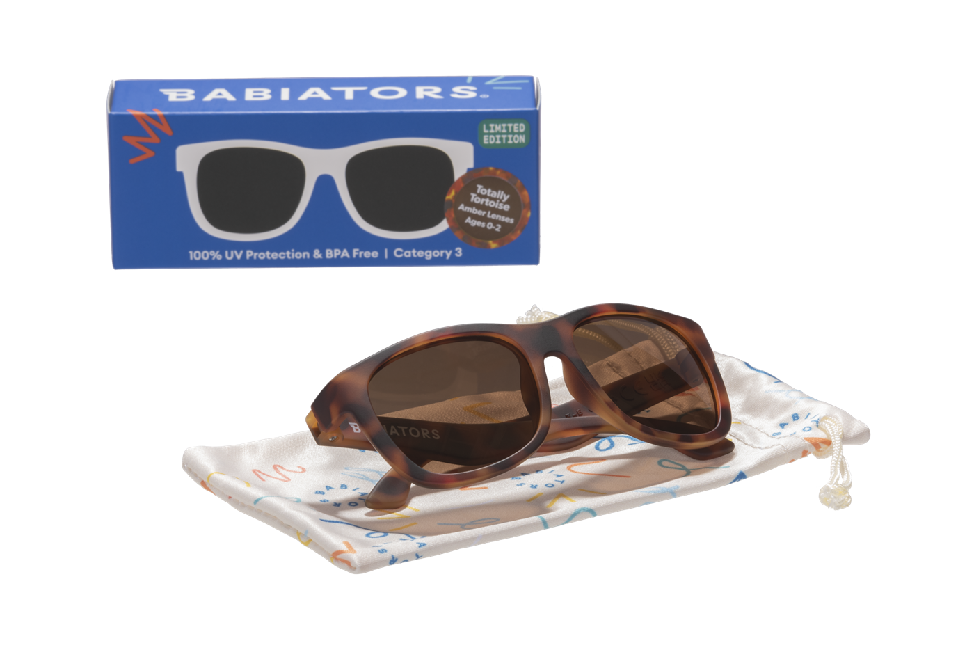 Babiators Original Navigator Güneş Gözlüğü Totally Tortoise 0-2 Yaş