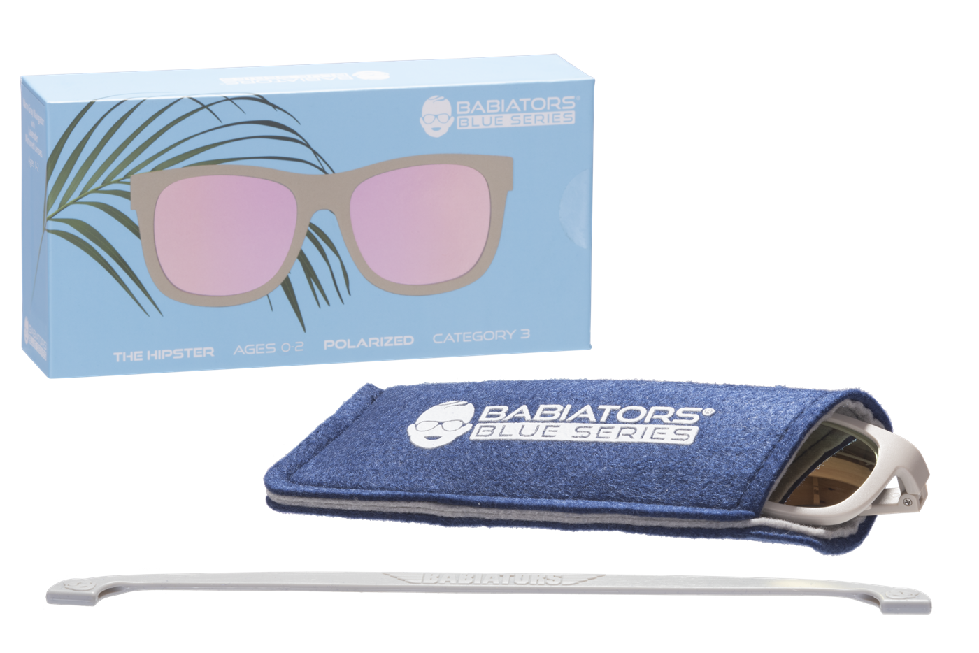 Babiators Polarize Navigator Güneş Gözlüğü The Hipster 0-2 Yaş