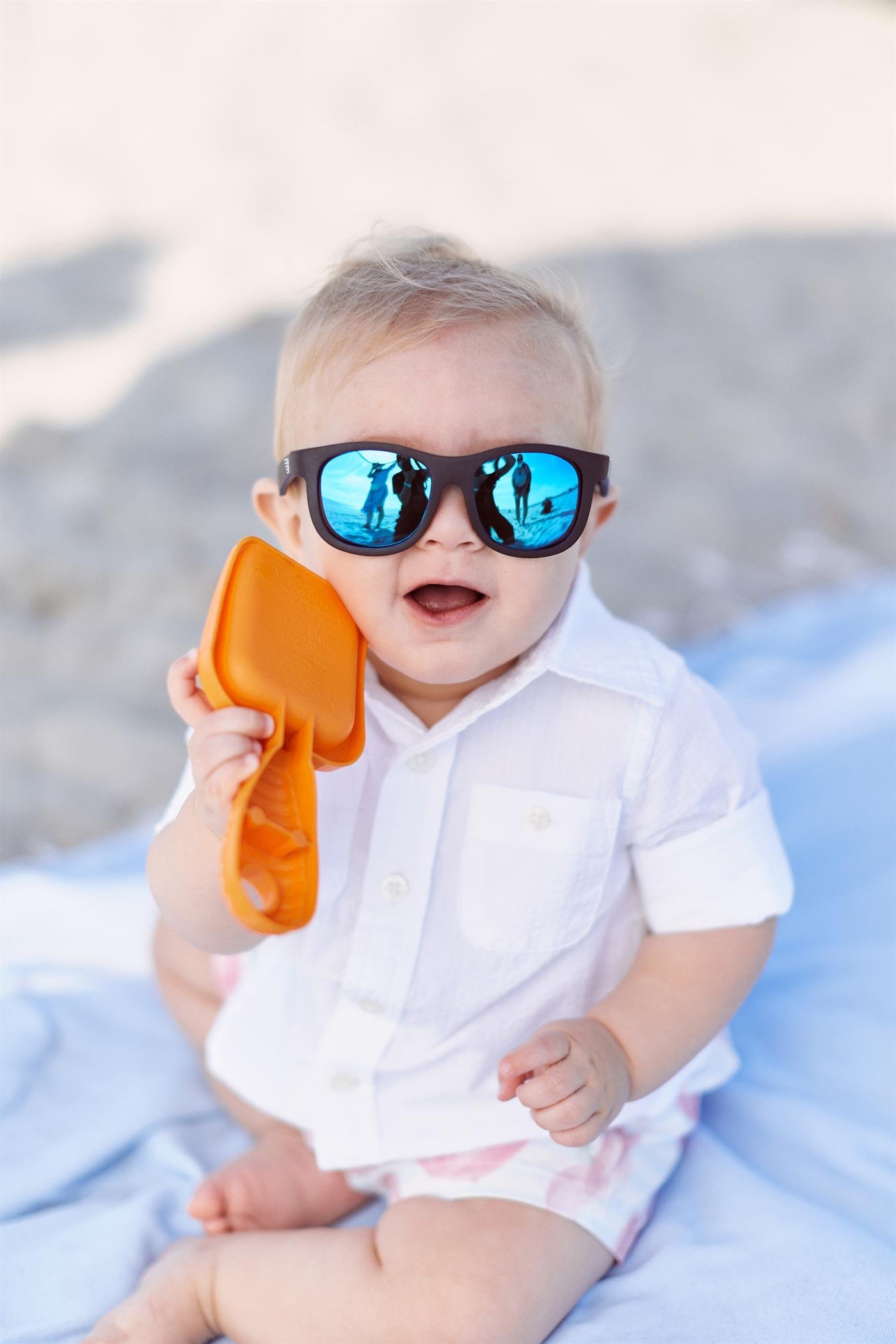 Babiators Polarize Navigator Güneş Gözlüğü Jet Black 0-2 Yaş