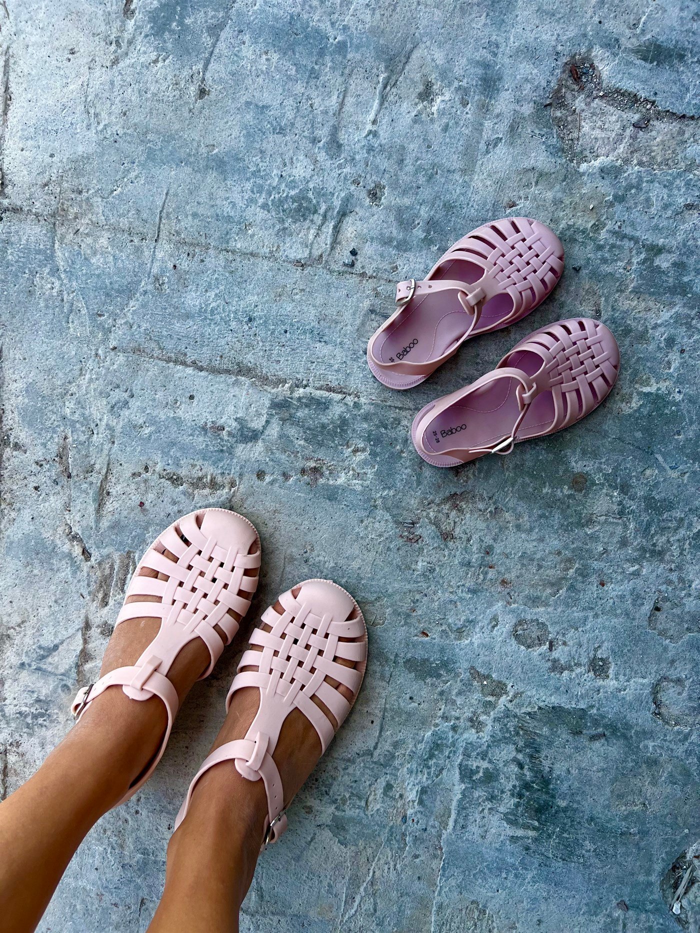 Baboo Anne Sandalet Pudra