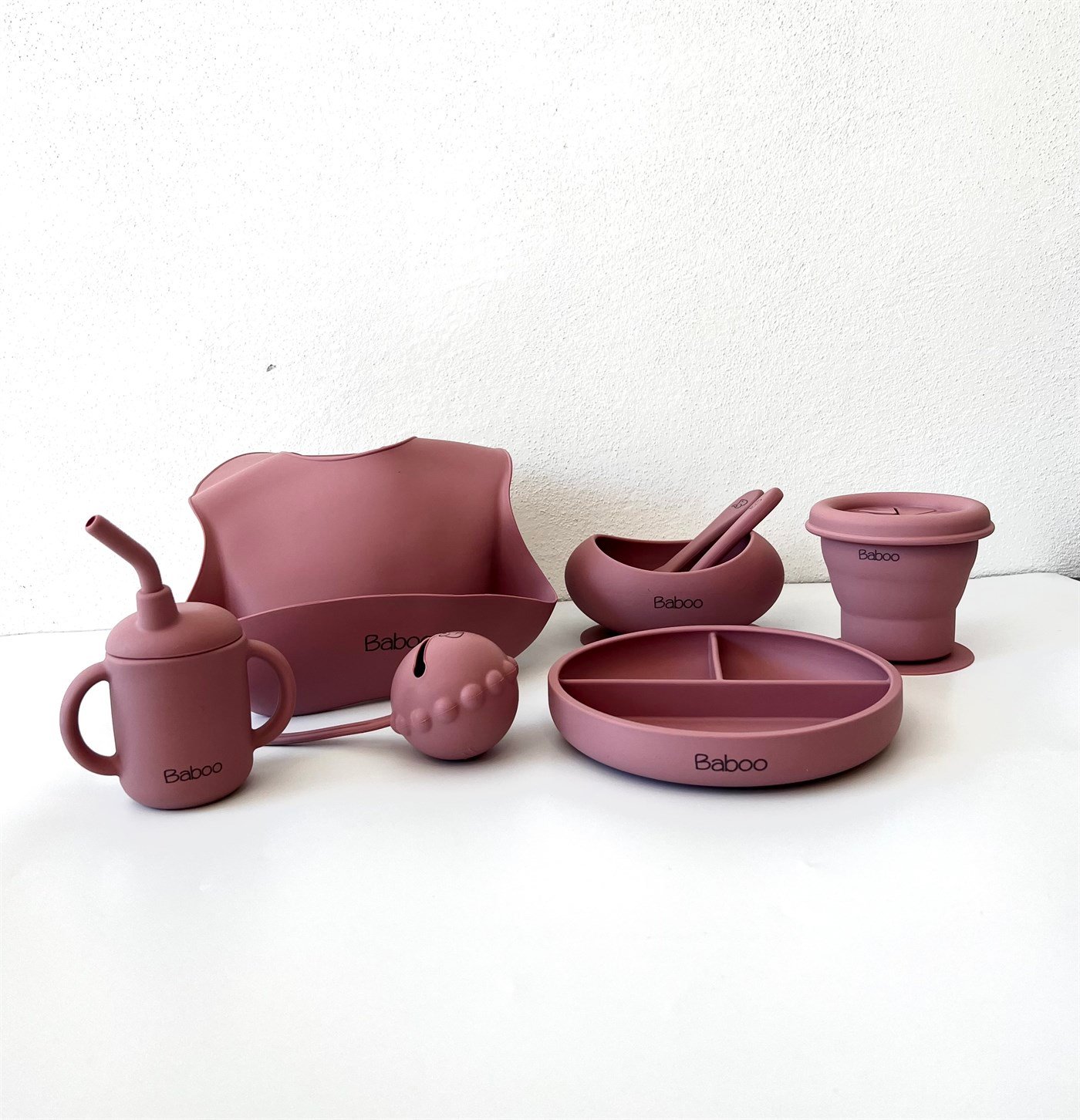 Baboo Silikon Kase Pembe