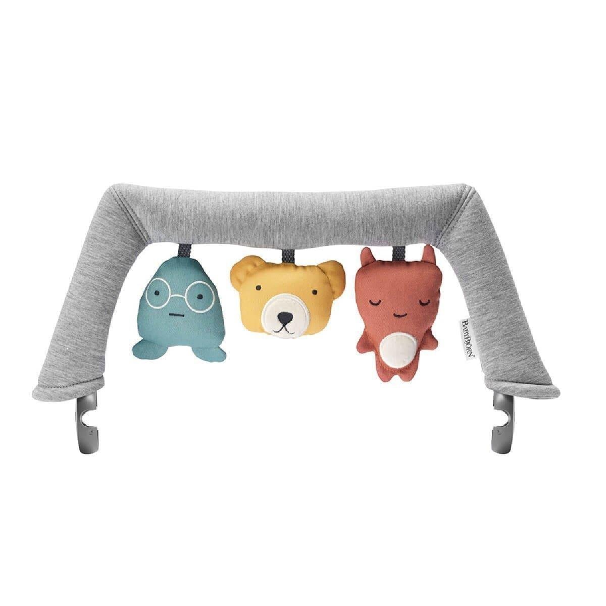 BabyBjörn 2'li Set Soft Oyuncaklı Bliss Ana Kucağı 3D Jersey Light Grey & Kanguru Harmony Mesh Silver