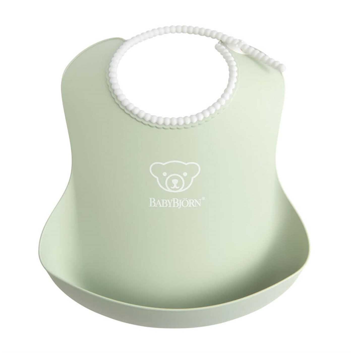 BabyBjörn 2´li Yumuşak Plastik Mama Önlüğü Powder Green / Pink