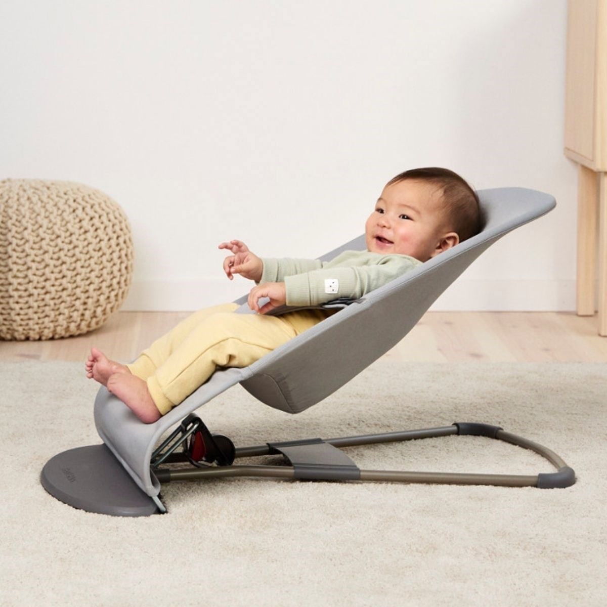 BabyBjörn Balance Soft Ana Kucağı Woven Jersey Tri-Fabric Light Gray