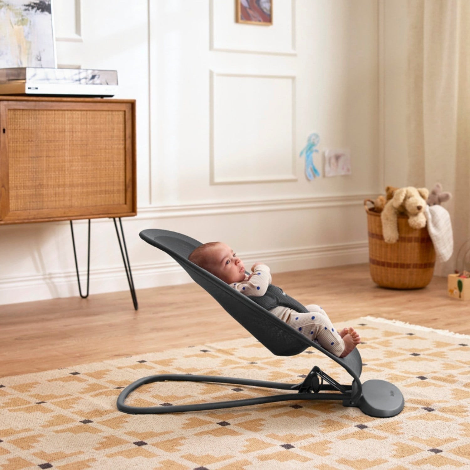 BabyBjörn Begin Ana Kucağı Mesh Dark Grey