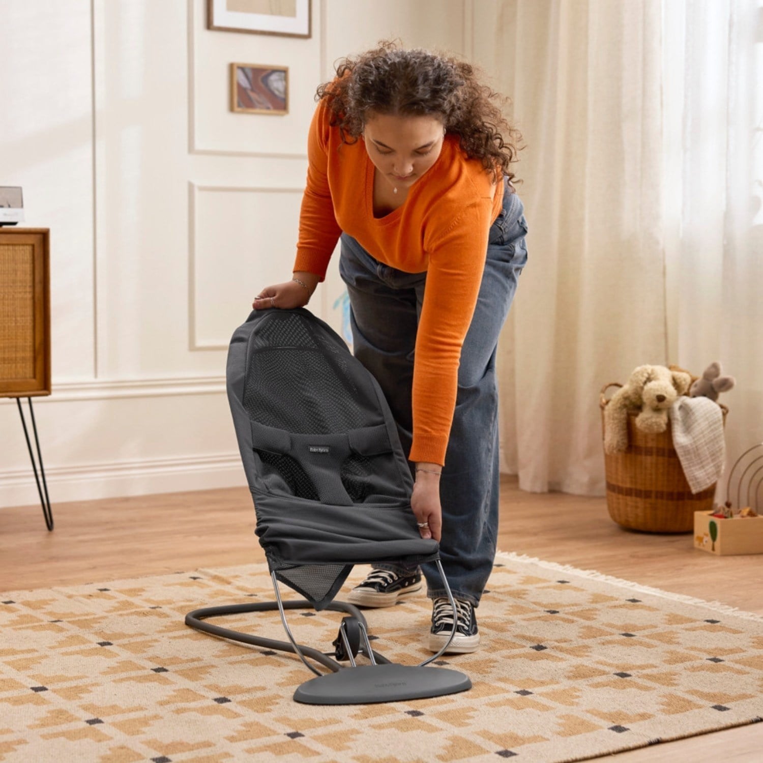 BabyBjörn Begin Ana Kucağı Mesh Dark Grey