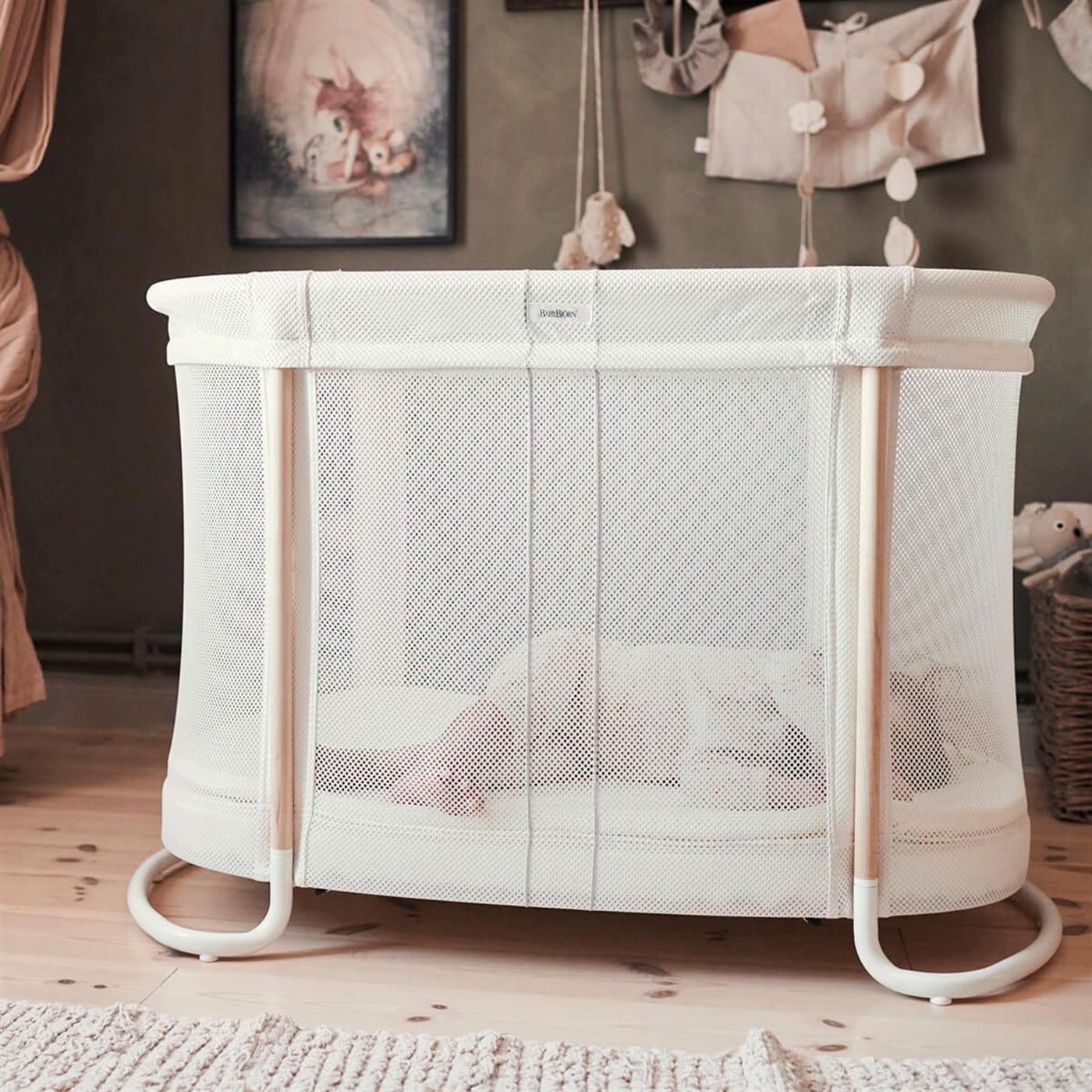 BabyBjörn Crib İki Katlı Bebek Beşiği / Beyaz