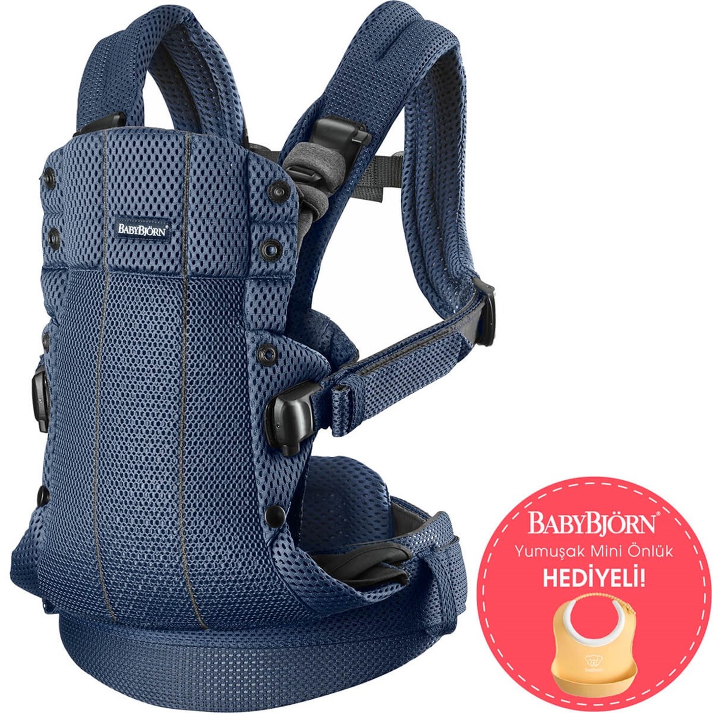 BabyBjörn Kanguru Harmony 3D Mesh / Navy Blue