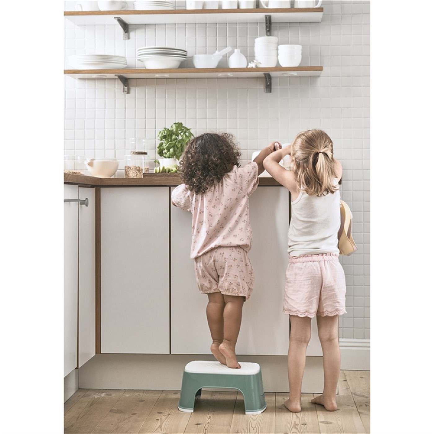 BabyBjörn Koltuk Oturak & Klozet Adaptörü & Banyo Basamağı Tuvalet Eğitimi Seti / Deep Green