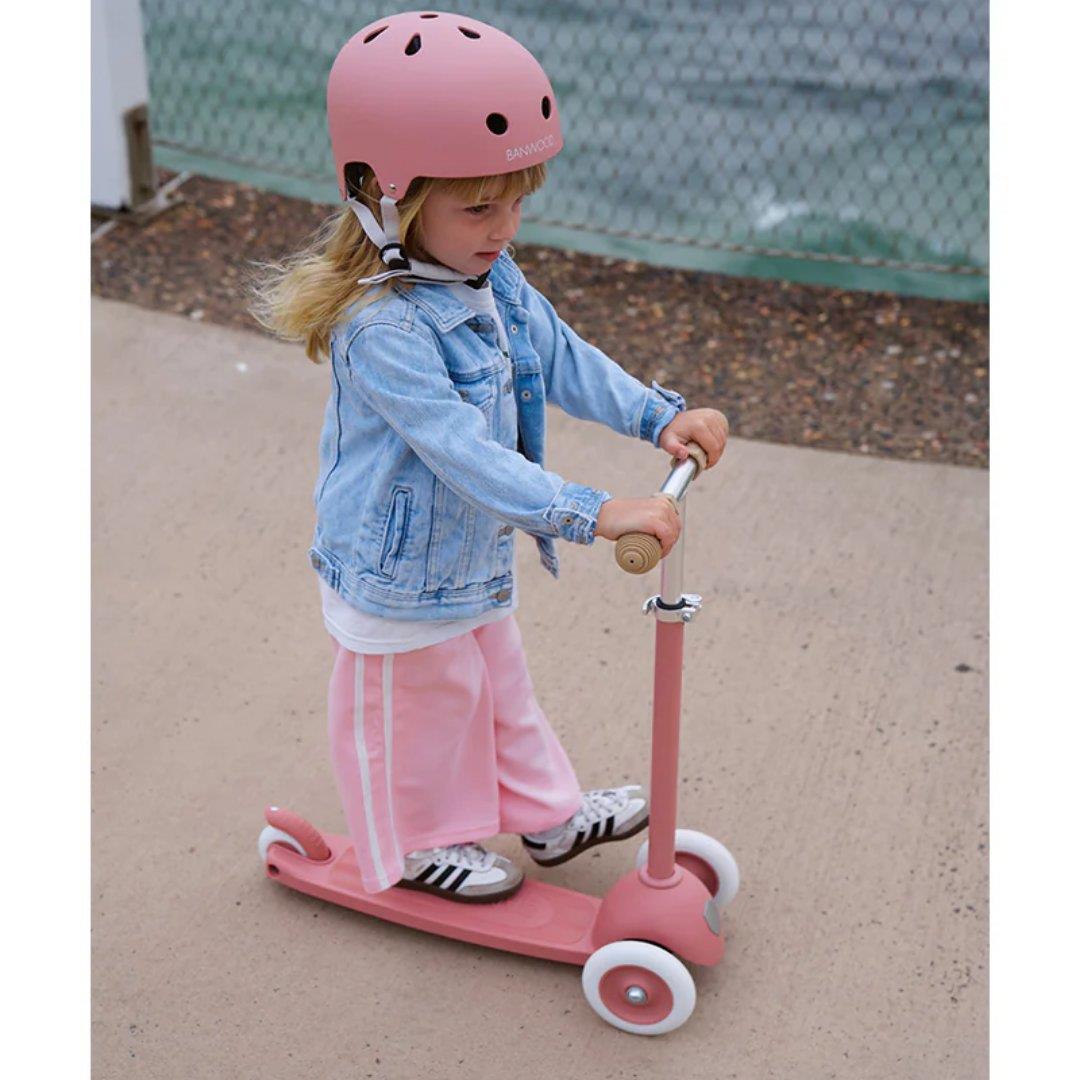 Banwood Eco Scooter- Koyu Pembe