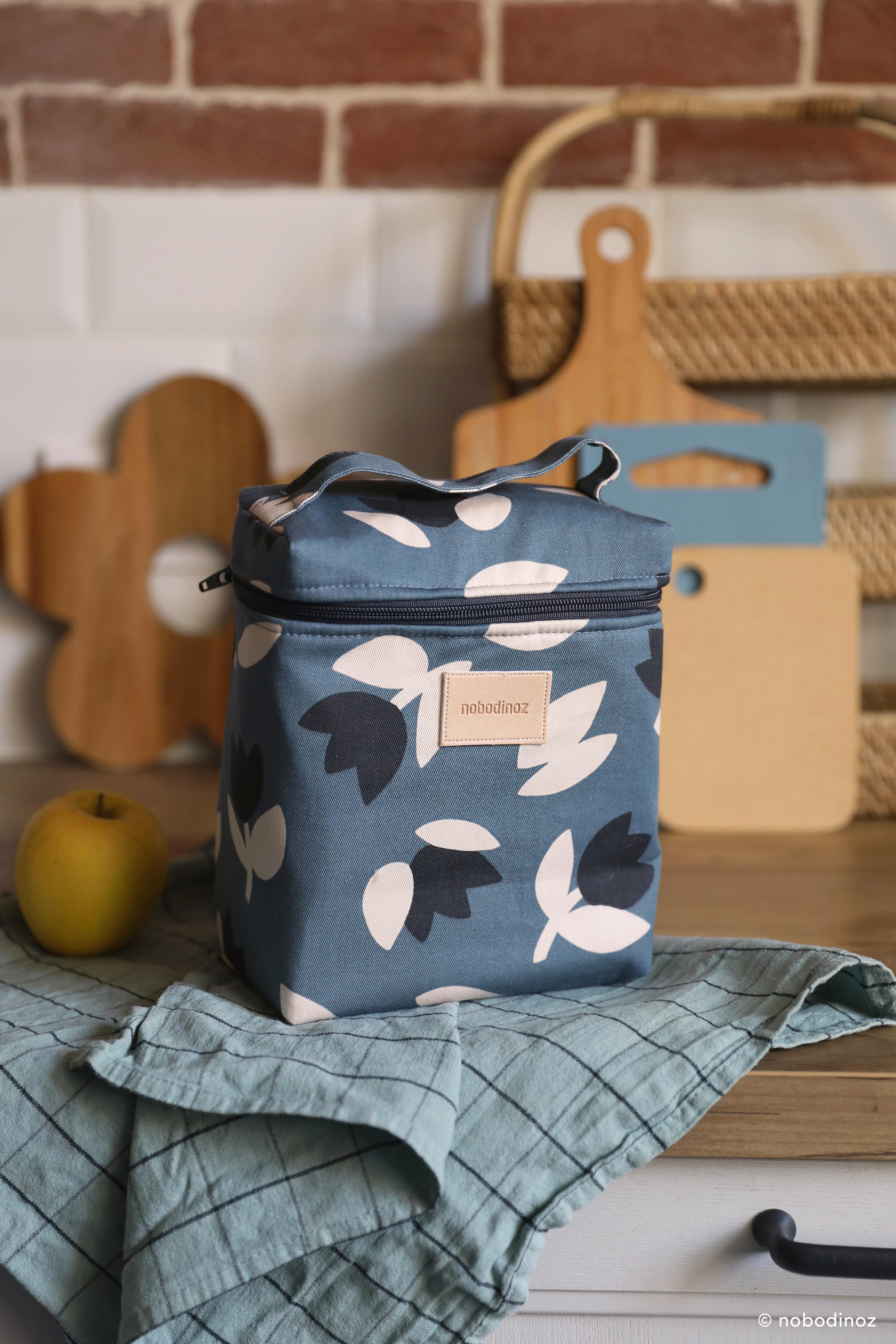 Beslenme Çantası, Hyde Park Blue Black Tulip