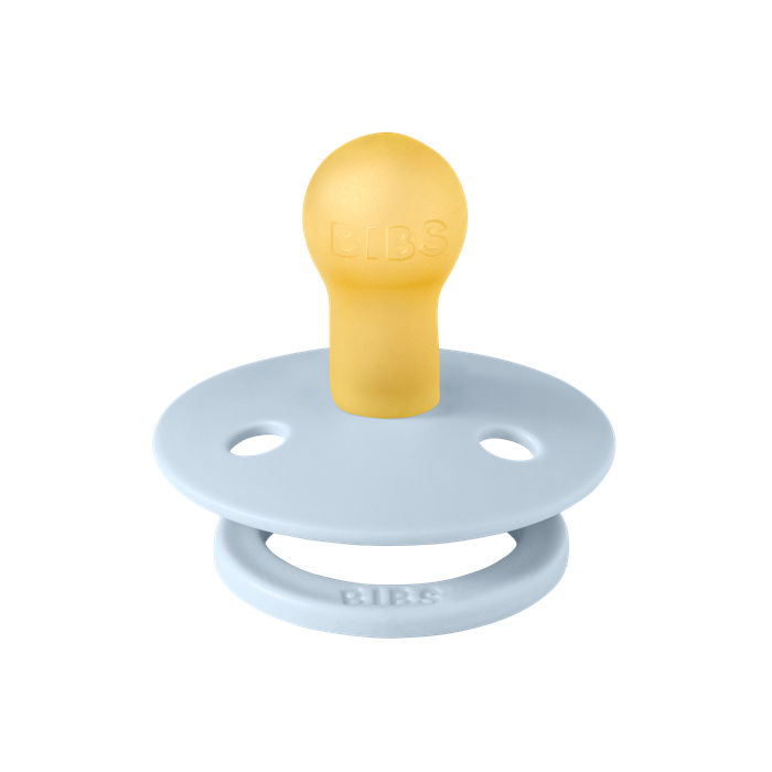 Bibs Latex Emzik Baby Blue