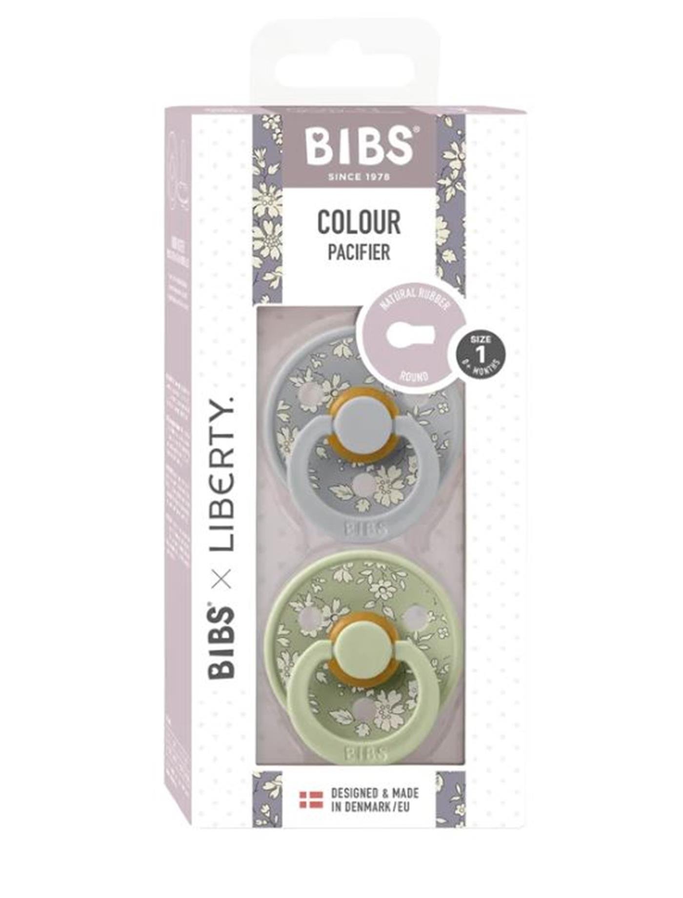 Bibs x Liberty Colour İkili Capel - Sage 0-6