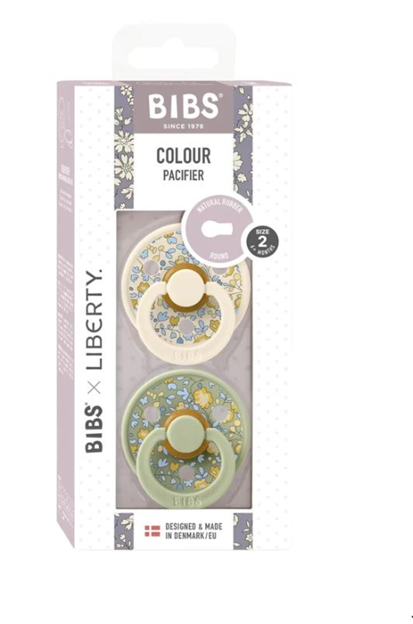 Bibs x Liberty Colour İkili Eloise - Sage 0-6