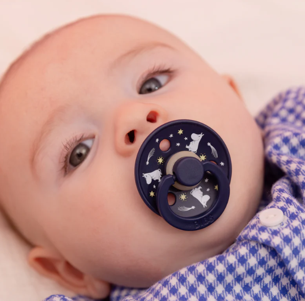 Bibs X Moomin Colour Latex Emzik Good Night Friends Deep Space