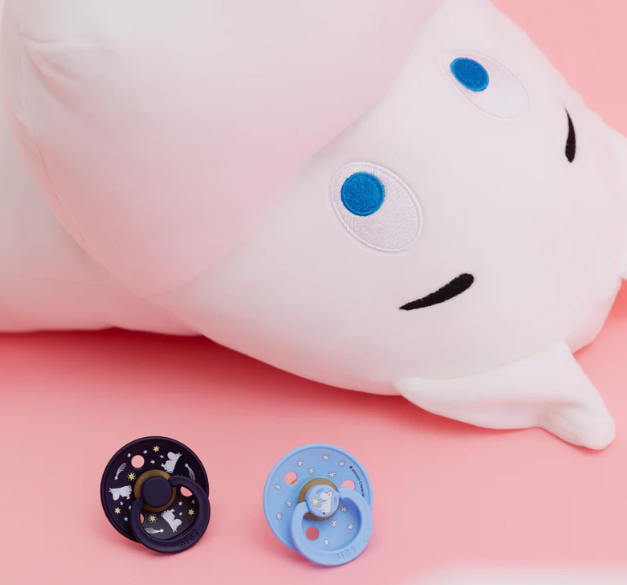 Bibs X Moomin Colour Latex Emzik Good Night Friends Deep Space