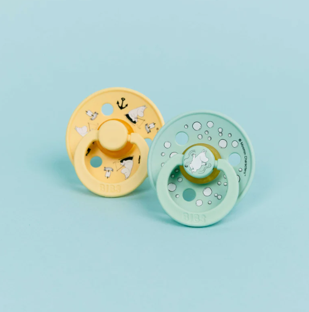 Bibs X Moomin Colour Latex Emzik Sailing Nordic Mint