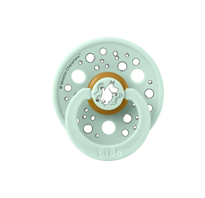 Bibs X Moomin Colour Latex Emzik Sailing Nordic Mint