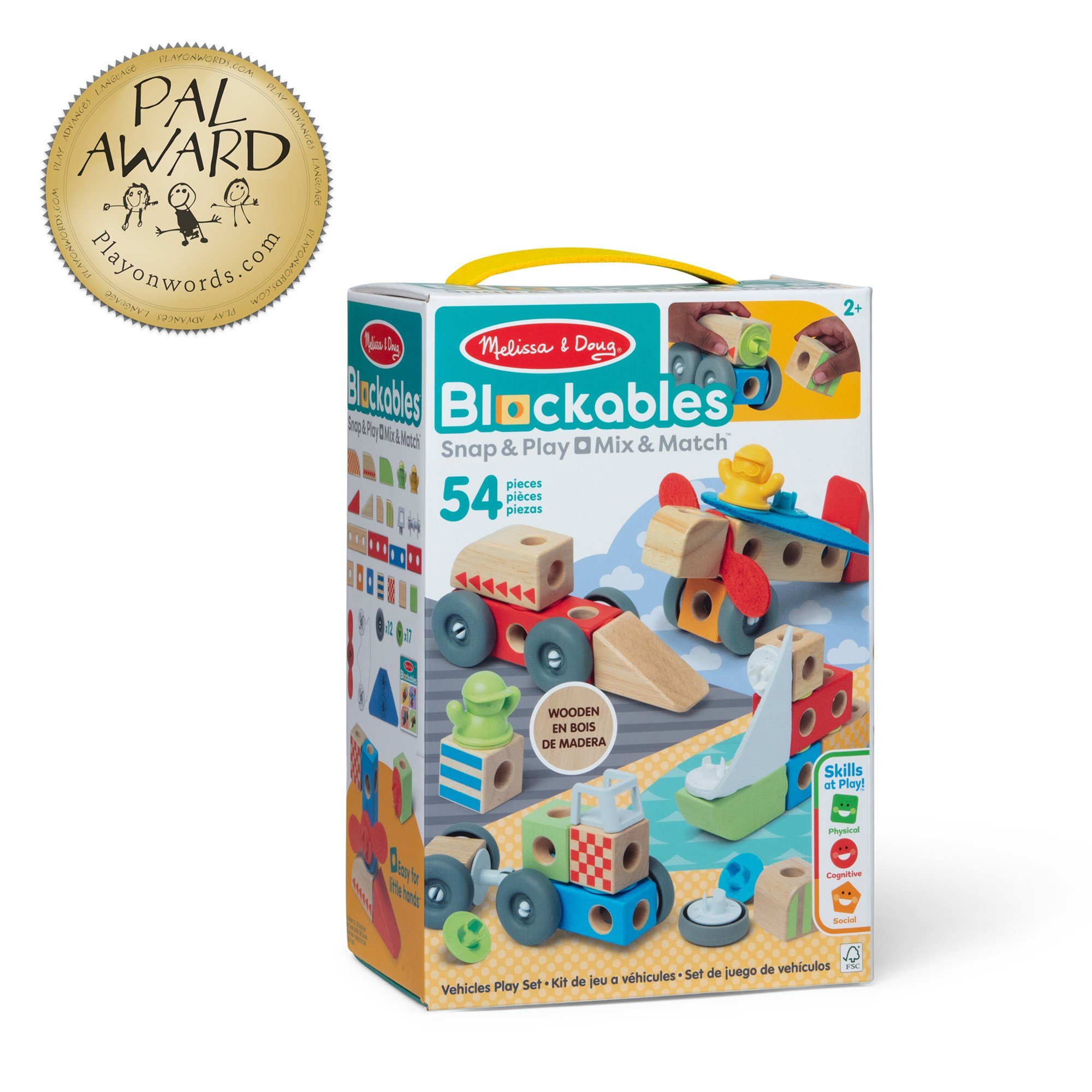 Blockables - Araçlar Oyun Seti - 54 parça