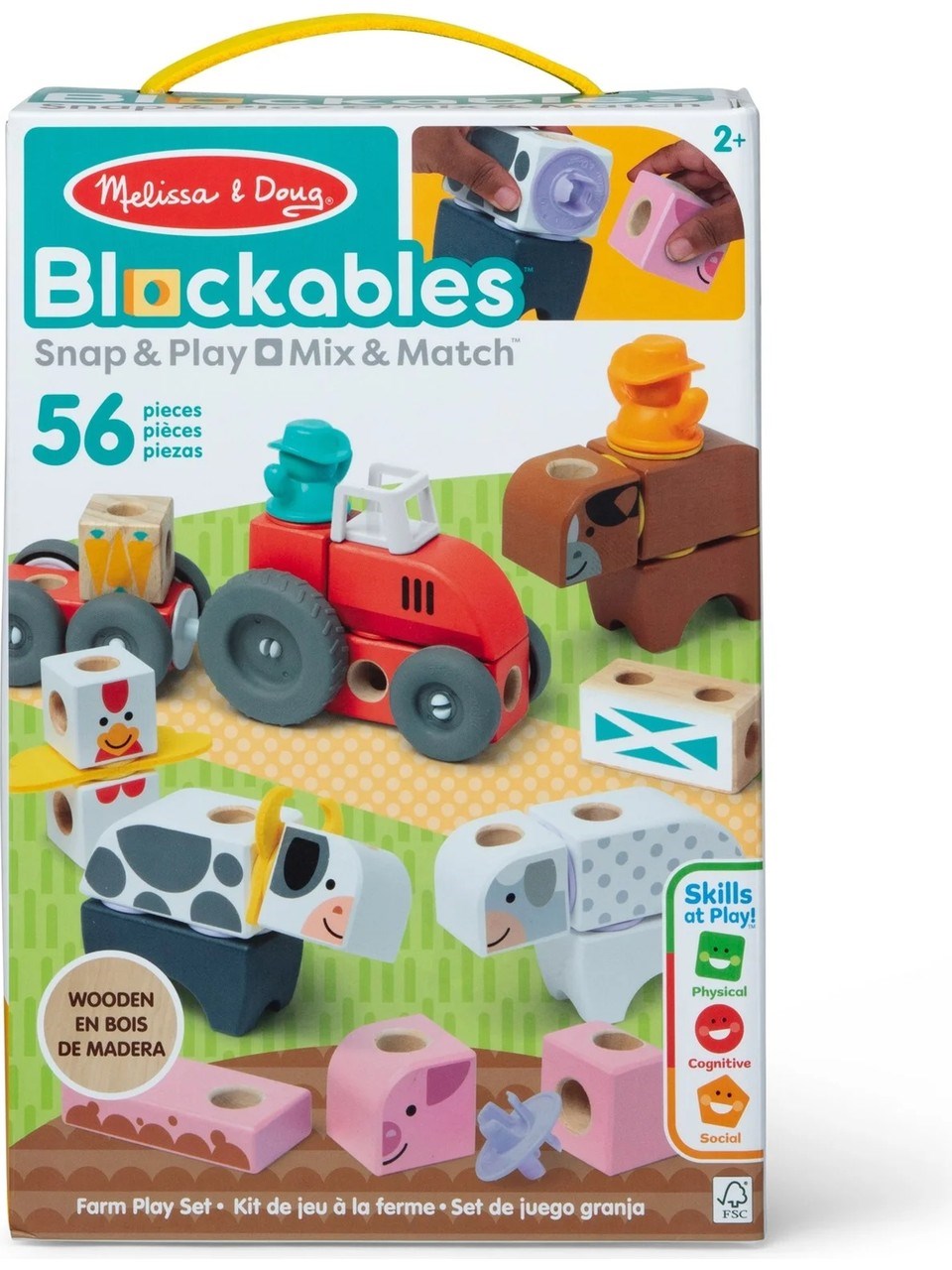 Blockables - Çiftlik Oyun Seti - 56 parça