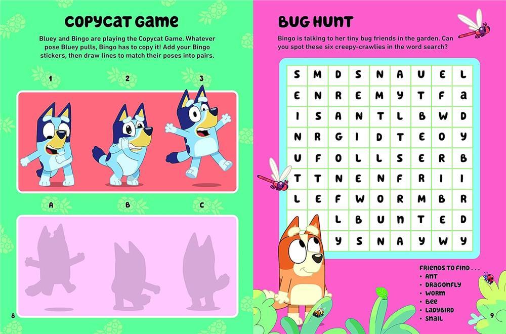 Bluey - Meet Bluey Sticker Activity Book