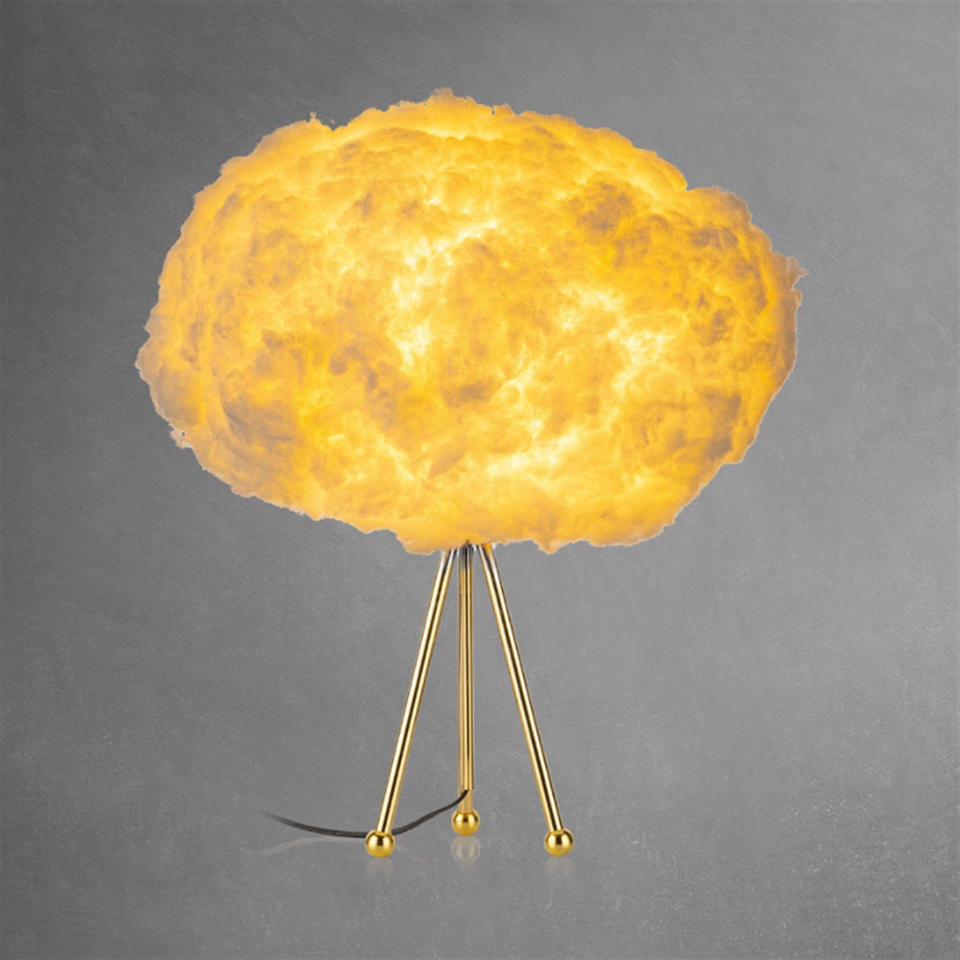 Bouffeecloud Bulut Tripod  Abajur RGB Kumandalı Gold