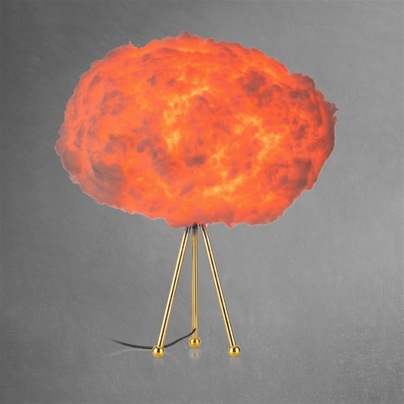 Bouffeecloud Bulut Tripod  Abajur RGB Kumandalı Gold