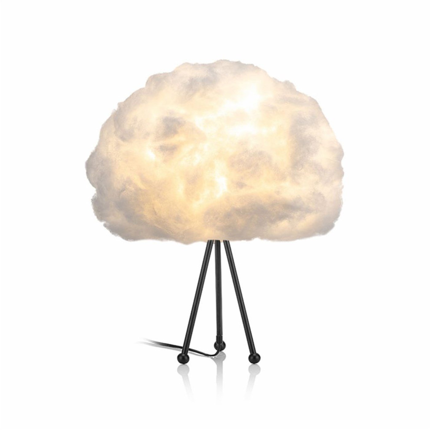 Bouffeecloud Bulut Tripod  Abajur RGB Kumandalı Siyah