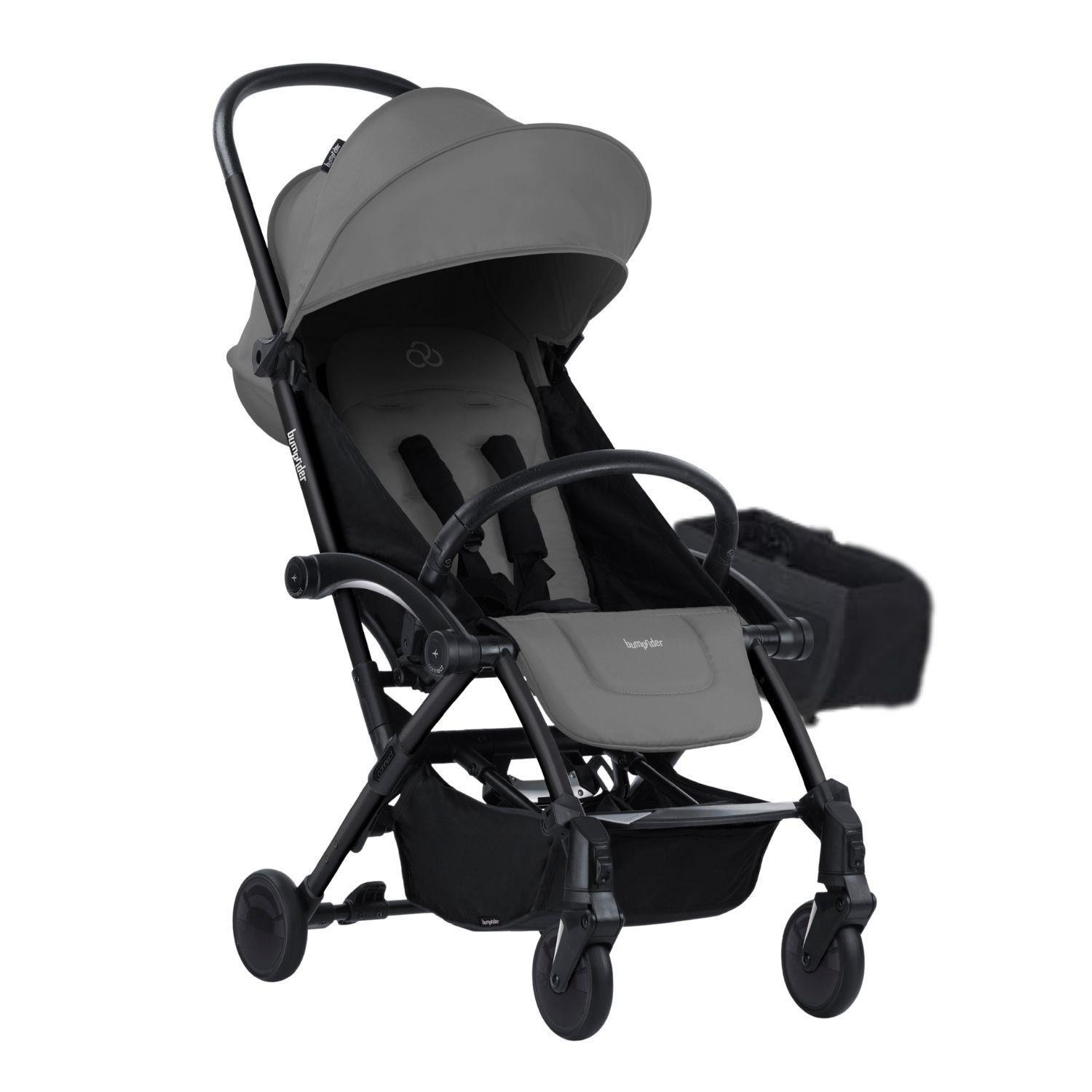Bumprider Connect 3 Bebek Arabası / Black-Grey Yan Düzenleyici Çanta Hediyeli