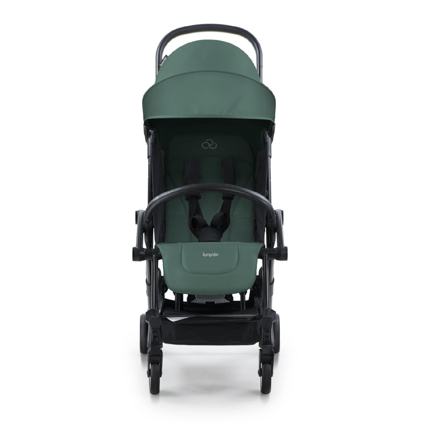 Bumprider Connect³ Black-Olive Bebek Arabası & Connect TRN Grup 0+ Oto Koltuğu Black & Oto Koltuk Adaptörü